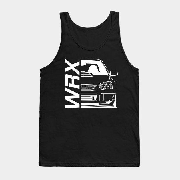 WRX STI Impreza Blobeye Tank Top by GoldenTuners